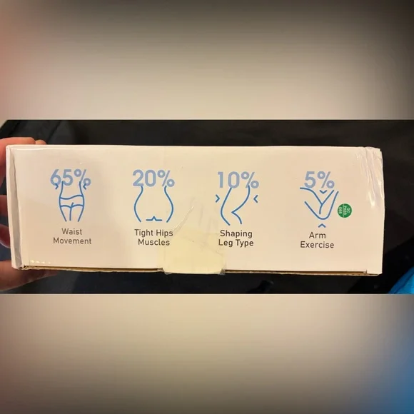 Weighted fitness hula hoop adjustable - Picture 8 of 10